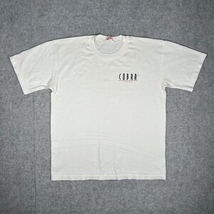 Cobra Jeans T Shirt Mens Large White Vintage 90s Streetwear Graphic Tee Canada
